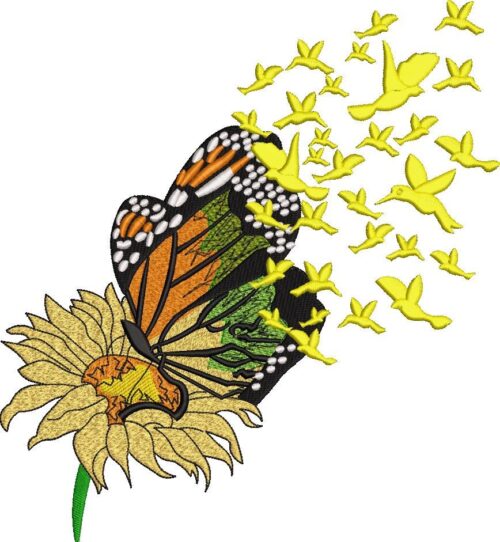00179-Flower_Butterfly-10x10