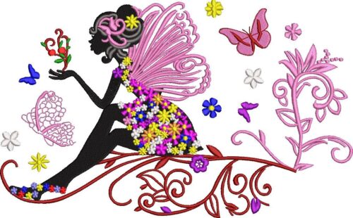 00511-SWORNA-Floral-Fairy-12x12