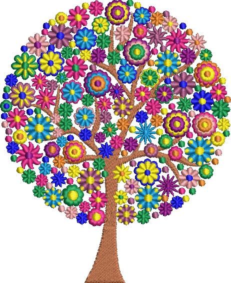 00540-Floral-tree-medium