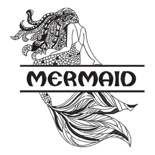 Mermaid-Mandala-Design