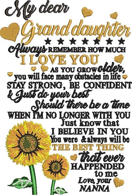 20207-My-Dear-Granddaughter-Always-Remember-Medium-1