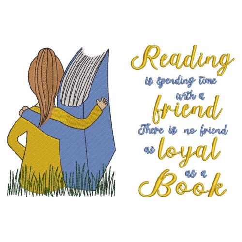 Reading-a-book