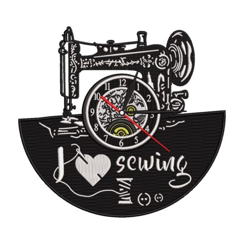 Sewing-Clock-Design