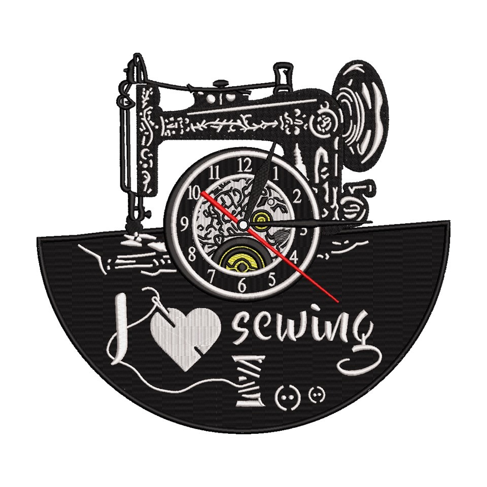 Sewing-Clock-Design