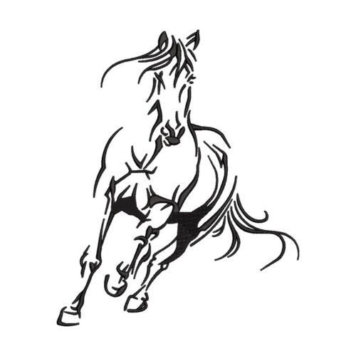 FE30415---Running-Horse
