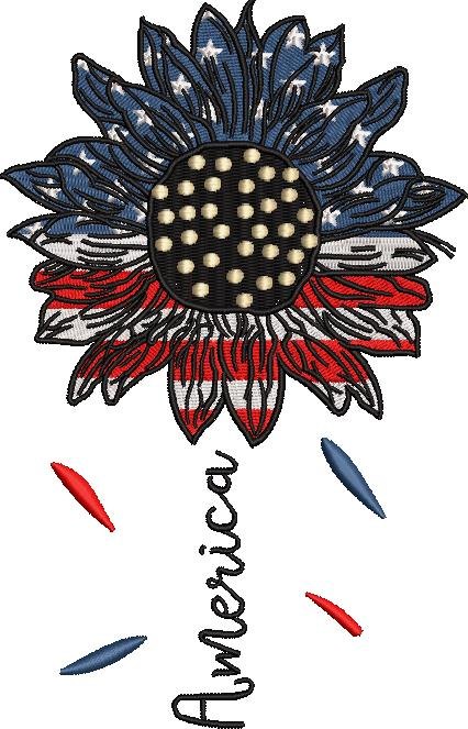 FE30429---Sunflower-4th-July-7x7