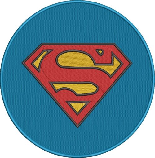 FE01198-Super-Man-Emblem--10X10