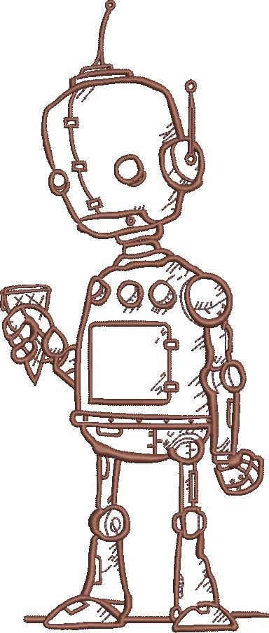 FE01306-Robot-HOLDING-icecream-10X10