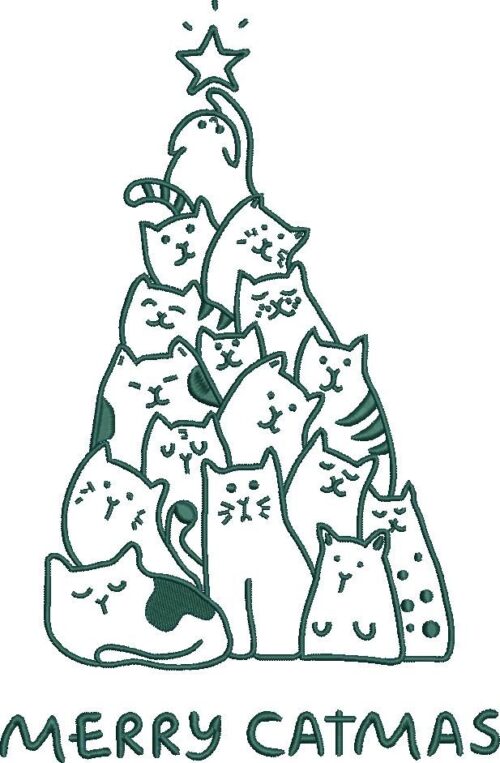 FE01307-Merry-Catmas-10X10
