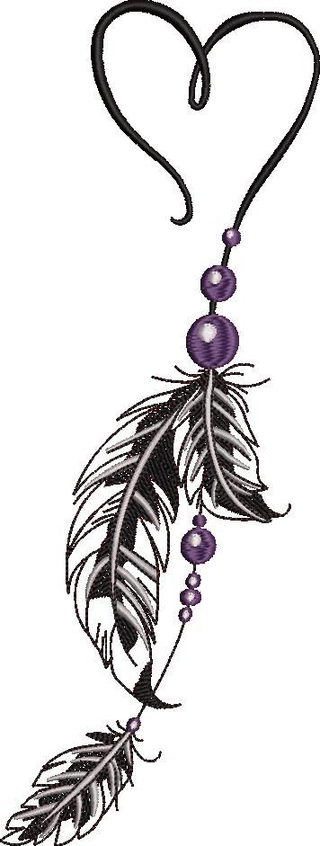 FE20467-Beautiful-Feather-And-Pearl-Pattern-large