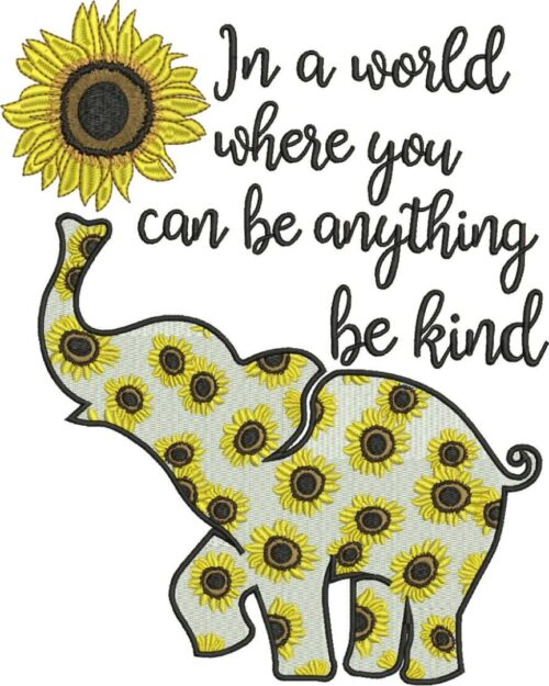FE20477-Be-Kind-Sunflower-Elephant-Quote-large