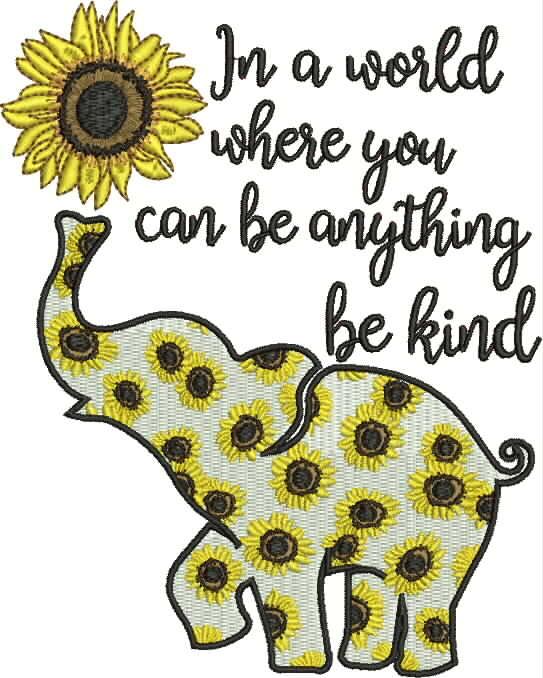 FE20477-Be-Kind-Sunflower-Elephant-Quote-medium