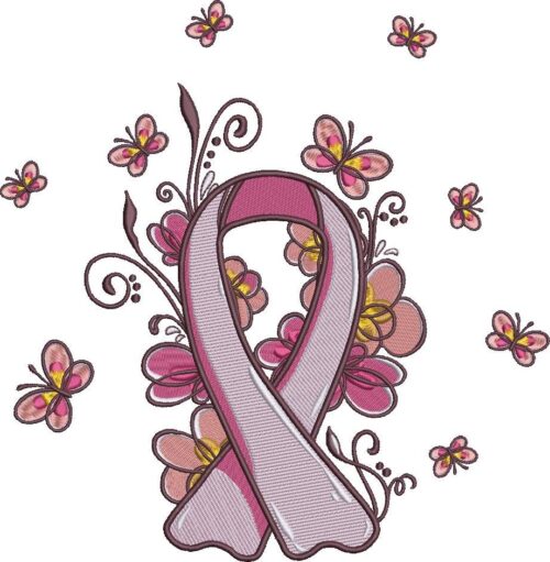 FE01414-Cancer-Ribbon-And-Butterflies--10X10