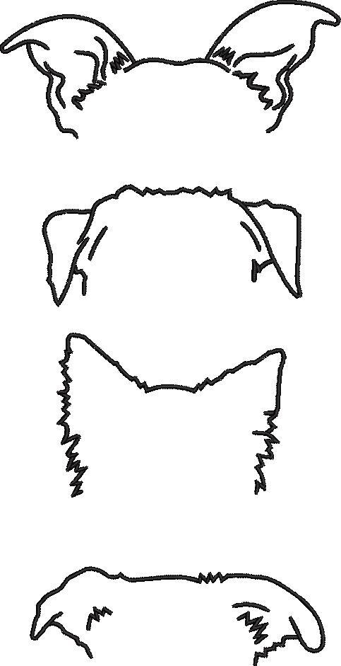 FE01439--Dog-Ears-silhouette-10x10