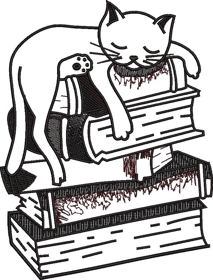 FE20557-Cat-Sleeping-On-Books-large