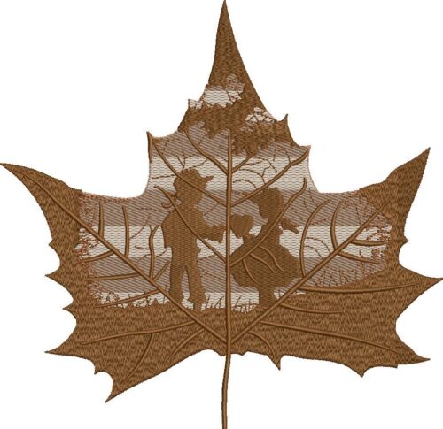 FE20598-Scene-In-A-Maple-Leaf-10-x-10