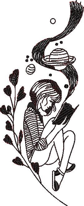 FE20609-Girl-Lost-In-Book-World-5-x-7