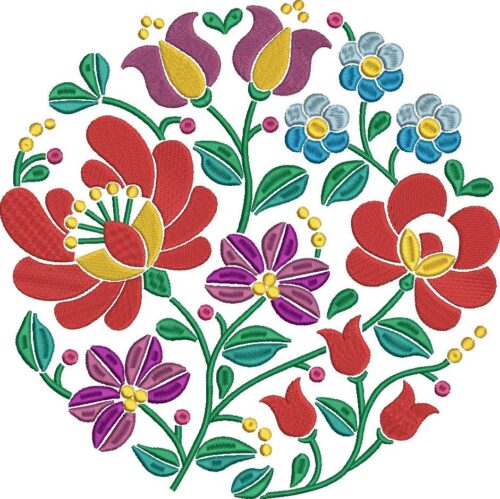 FE40146-Round-Floral-Folk-Pattern--10X10