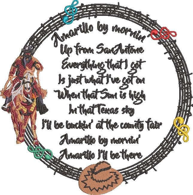 FE01815-Amarillo-By-Mornin-Music-Lyrics-7x7