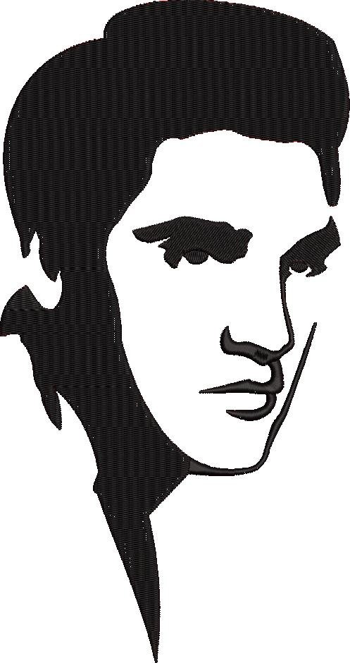 FE20689-Elvis-Presley-Silhouette-Face-10x10