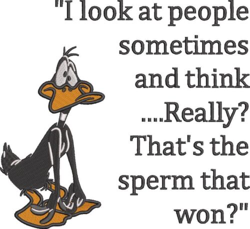 FE40256-Daffy-Funny-Duck--Quote-10X10