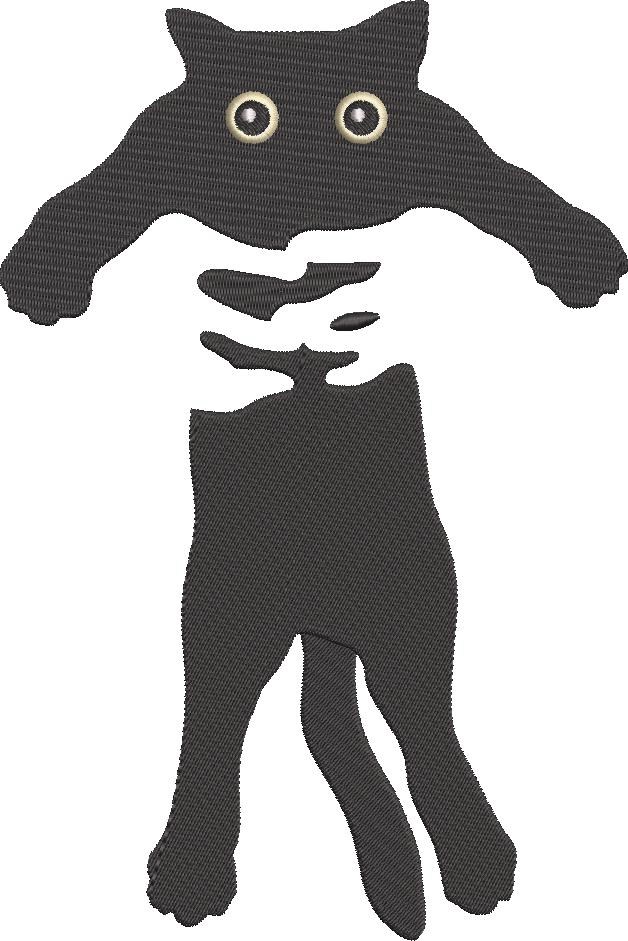 FR0084-Cat-Silhouette-10X10