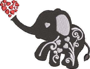 FR0116-Elephant-Silhouette-With-Hearts-4x4