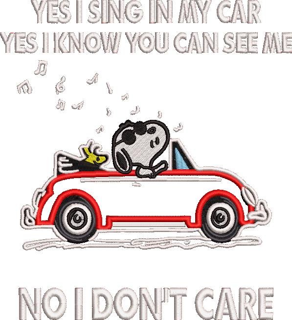 FE20739-Sing-In-My-Car-Snoopy-Quote-7x7