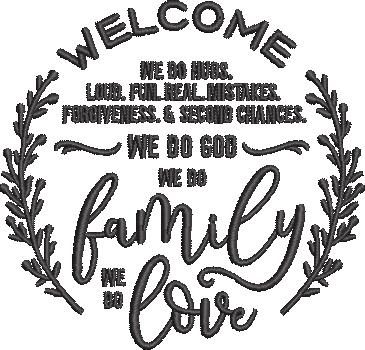 FE40305-Welcome-Family-Quote-4X4