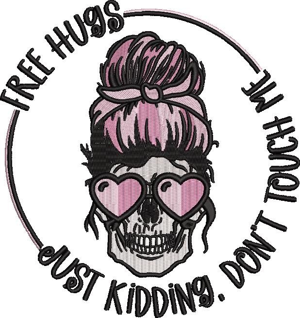FE20836-Free-Hugs-Girl-Skull-Quote-7x7