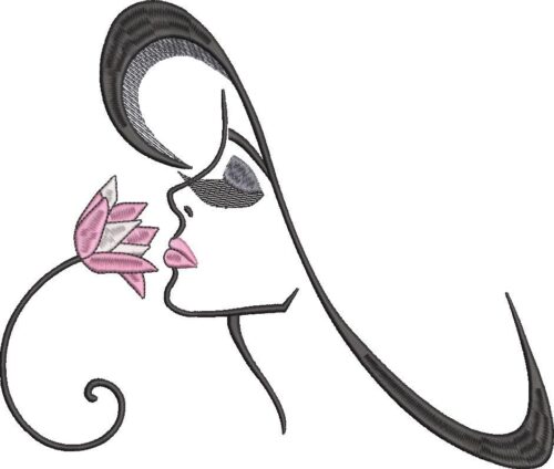 Woman-with-Flower-Large