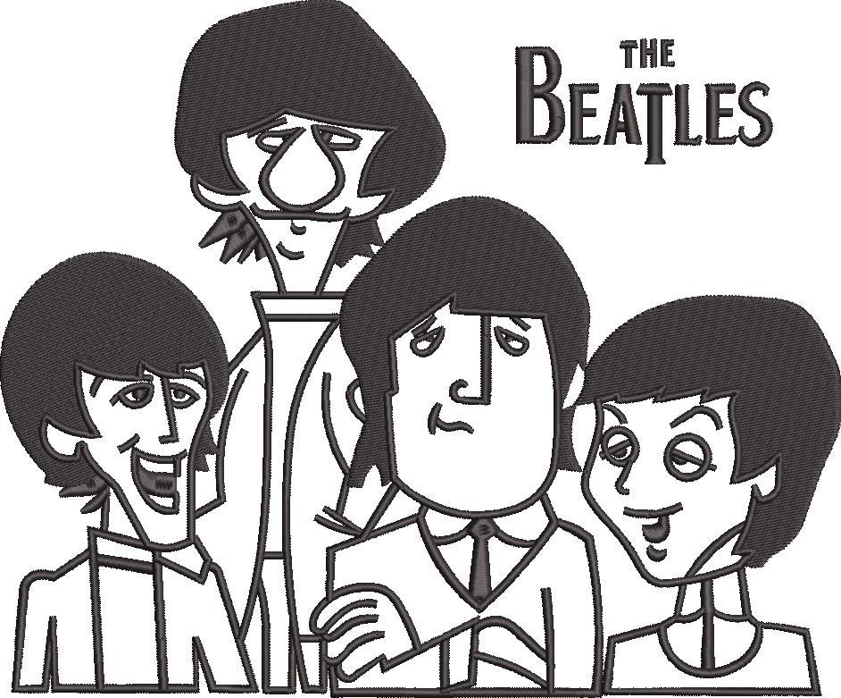 FE02361-The-Beatles-Cartoon-Art-10X10