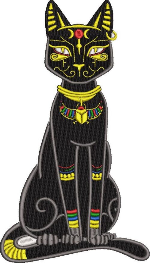 FEO708-Egyptian-cat-10x10
