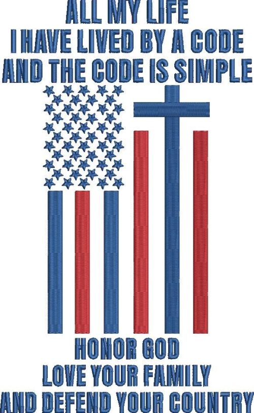 FEO751-God-Family-and-Country-life-code-10X10
