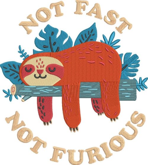 FE02587-Not-Fast-Sleeping-Sloth-10x10