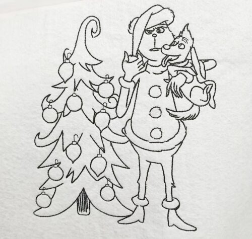 Grinchmas-Line-Art