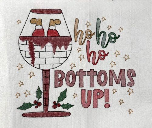 Ho-Ho-Ho-Bottoms-Up