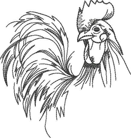 FE02928-Rooster-Line-Art-Small