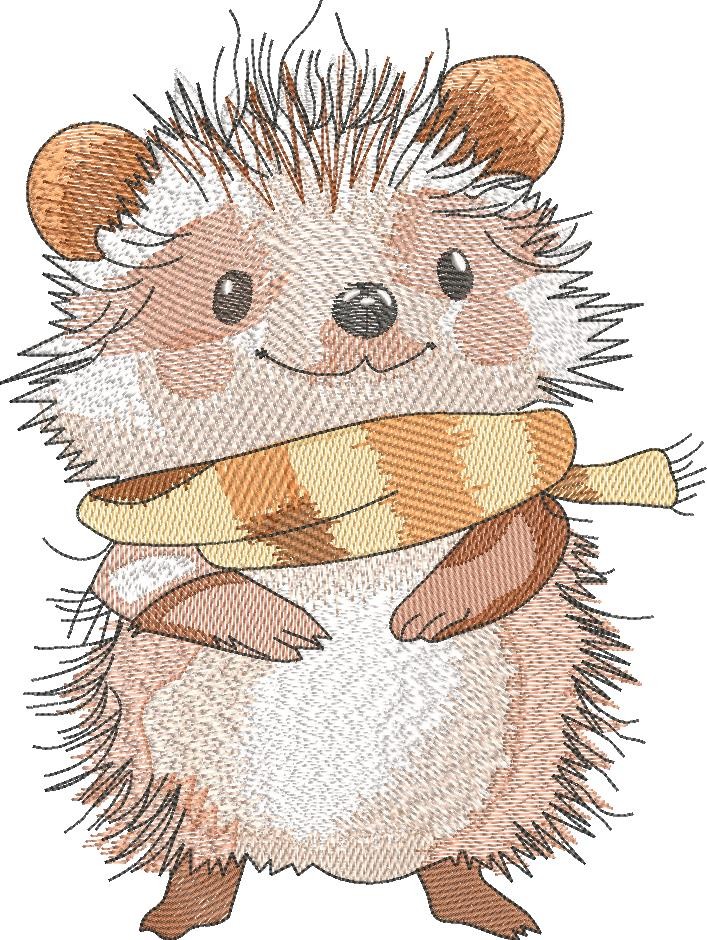 FE02951-Cute-Hedgehog-10X10