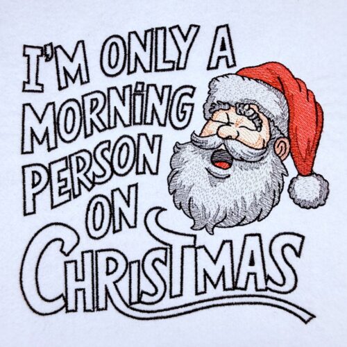 Morning-Santa