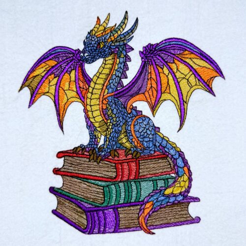 Dragon-on-Book
