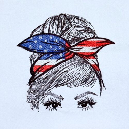 FE03113-American-Flag-Girl