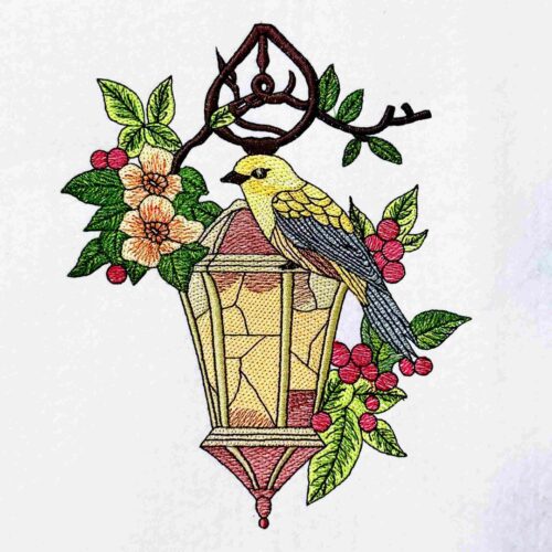 FE03657-Bird-On-Floral-Lantern