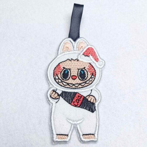 FE03769--White-Labubu-Doll-ITH-Embroidery