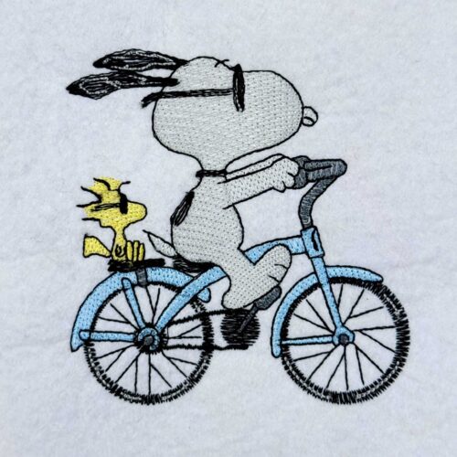 FE03883-Nosey-Dog-On-Bicycle-Machine-Embroidery-(3)