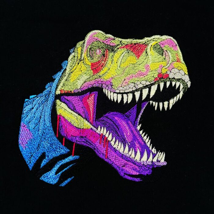 Colorful-Dinosaur-Face