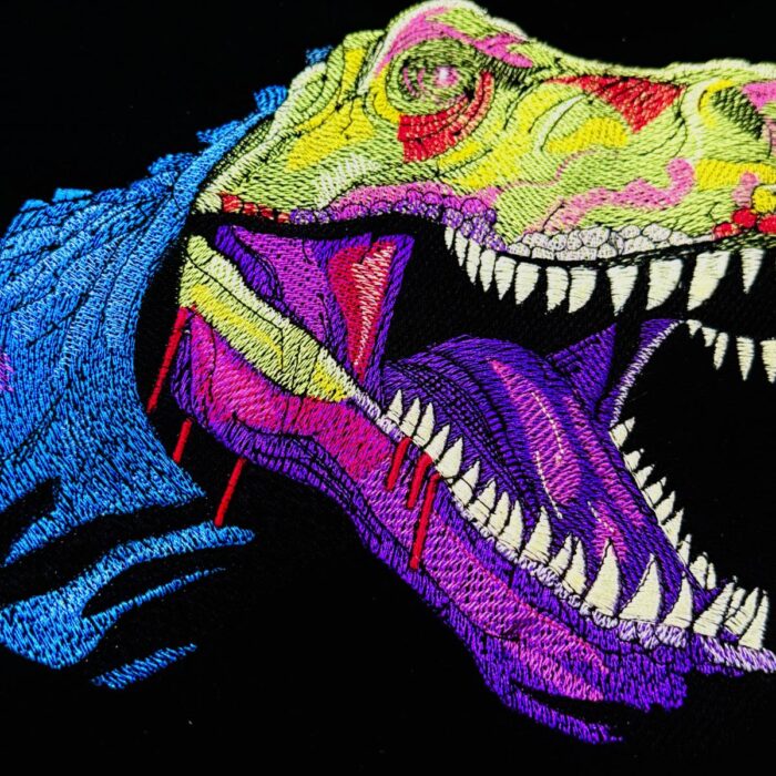 Colorful-Dinosaur-Face-Embroidery-Design