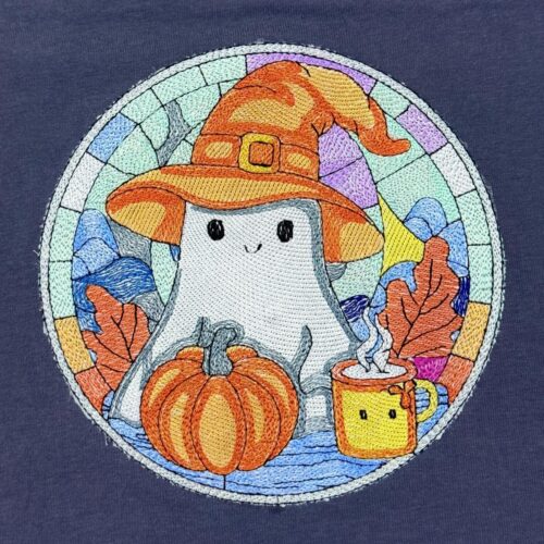 Fall-Ghost-With-Pumpkin