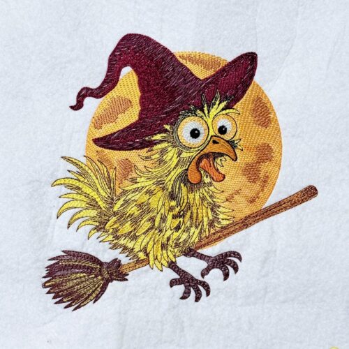 Panic-Chicken-On-Broomstick