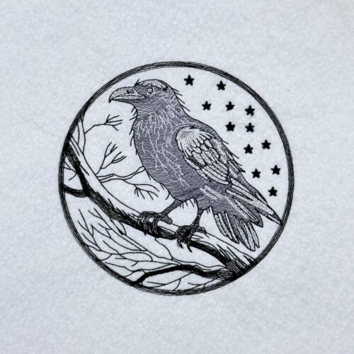 Raven-On-Branch